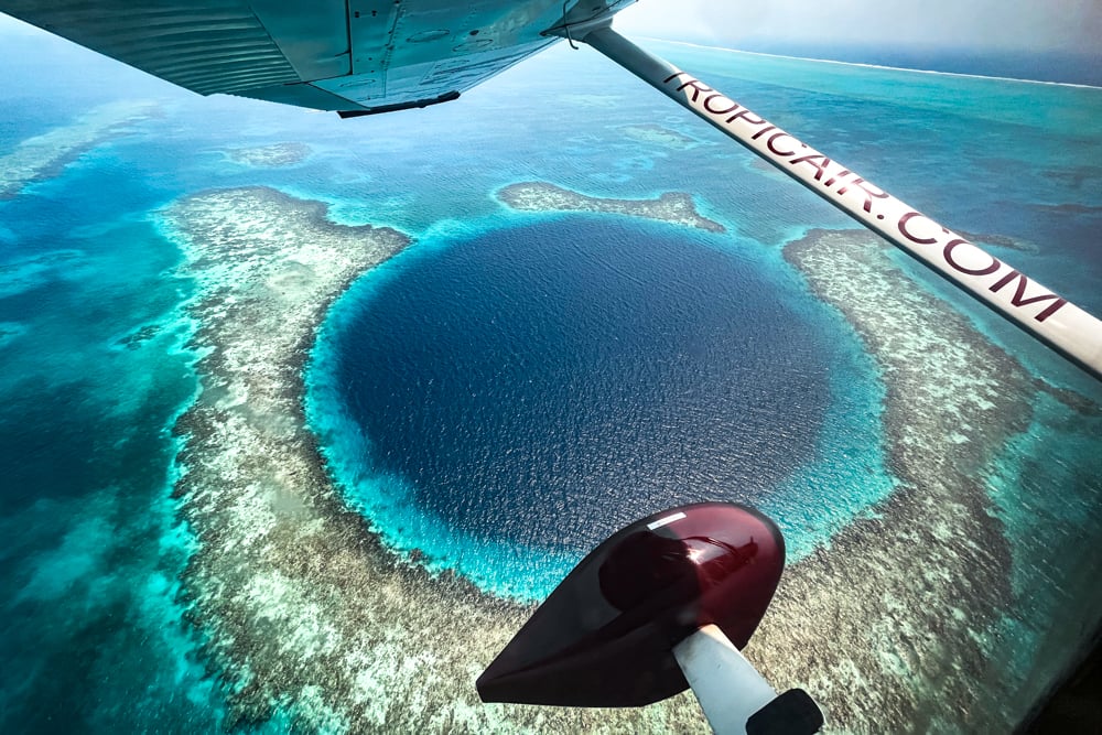 The Great Blue Hole In Belize